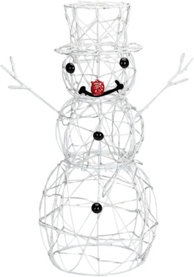 Mu�eco de Nieve Luces Led de Navidad 60 CM